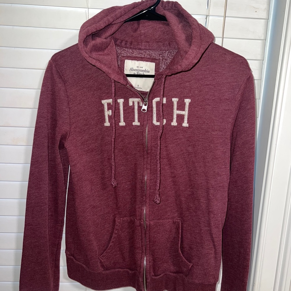 Abercrombie zip up sweatshirt